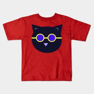 Cat in glasses Kids T-Shirt